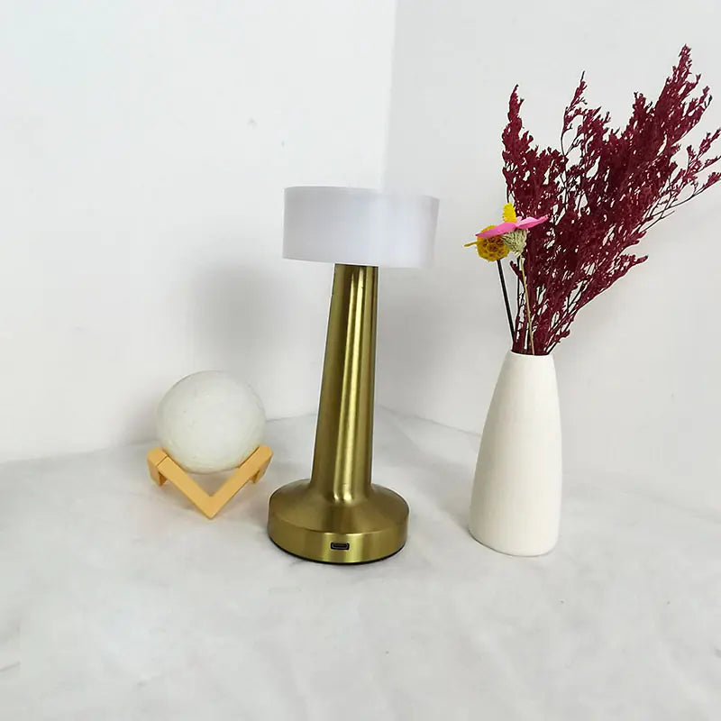 Nordic Minimalist LED Touch Table Lamp for Bedroom