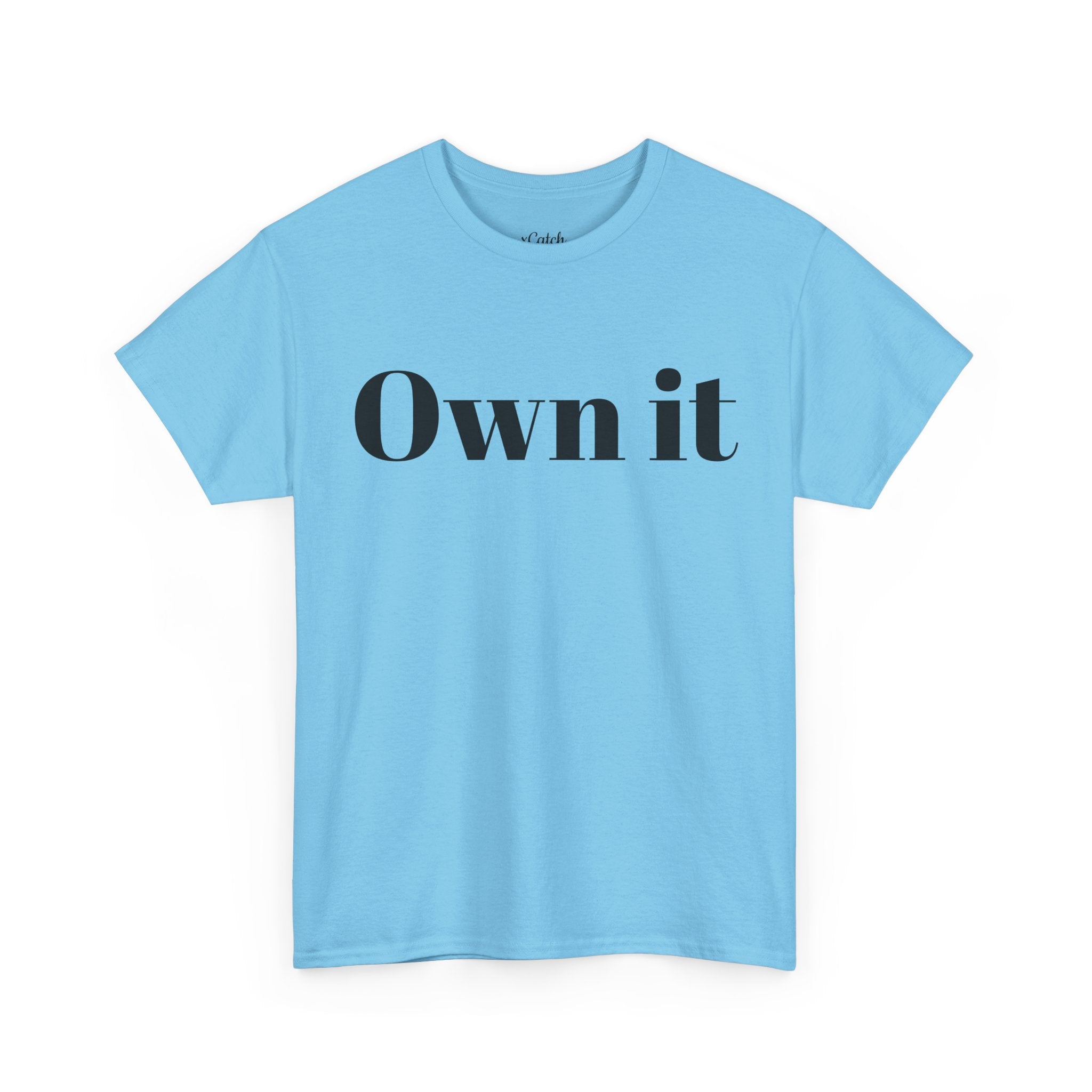 Own it 'Confident Woman' Unisex Heavy Cotton Tee T shirt