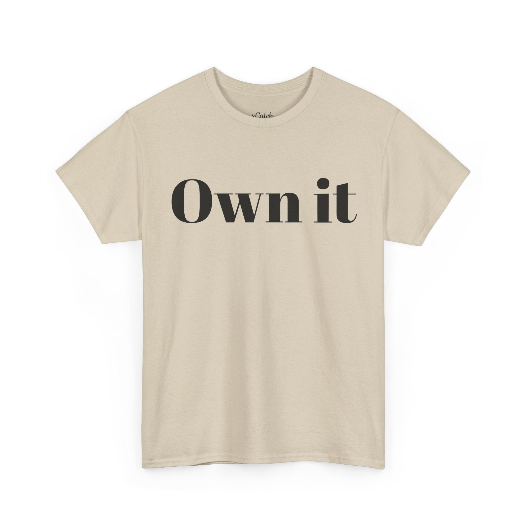 Own it 'Confident Woman' Unisex Heavy Cotton Tee T shirt