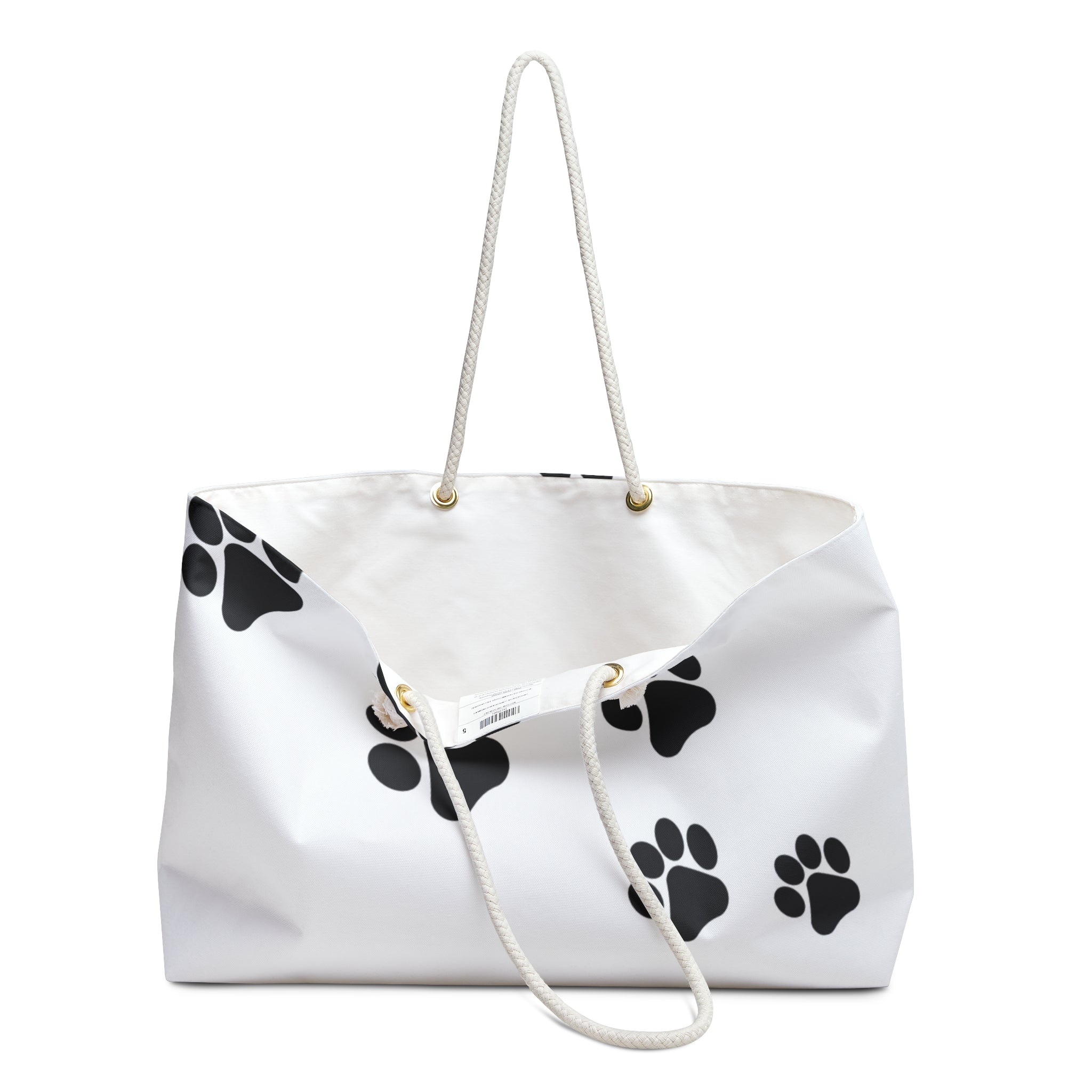 Paw Print Weekender Bag