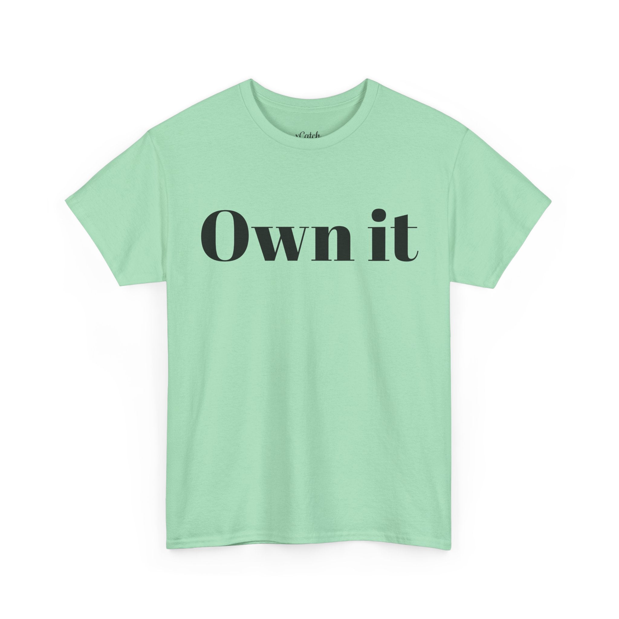 Own it 'Confident Woman' Unisex Heavy Cotton Tee T shirt