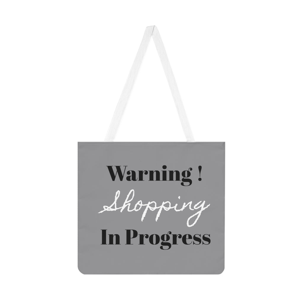 Shopping in Progress Shoulder Tote Bag (AOP)
