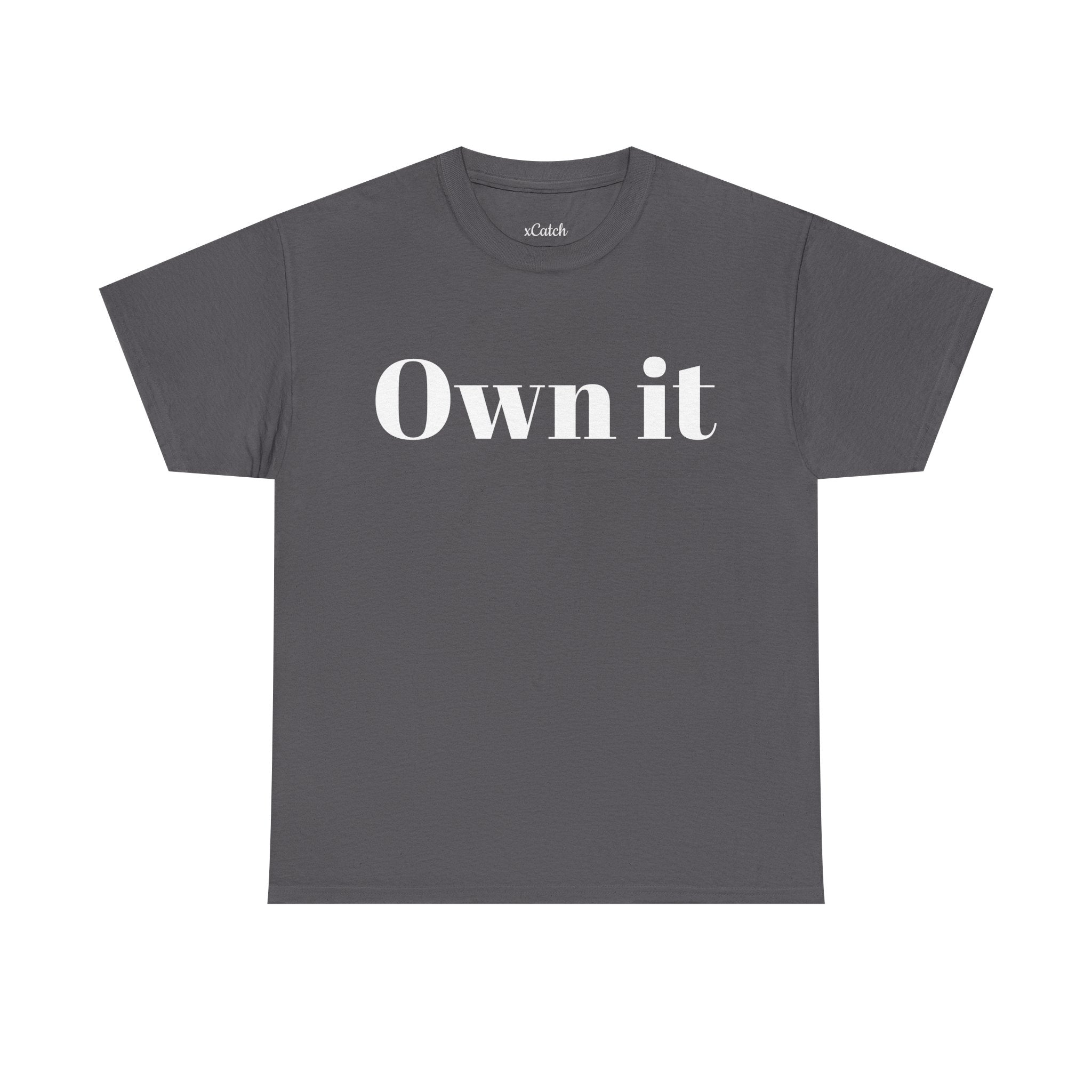 Own it 'Confident Woman' Unisex Heavy Cotton Tee T shirt