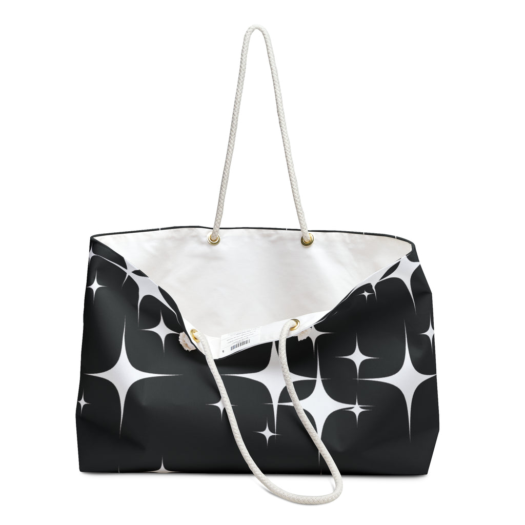 Monochrome Weekender Bag