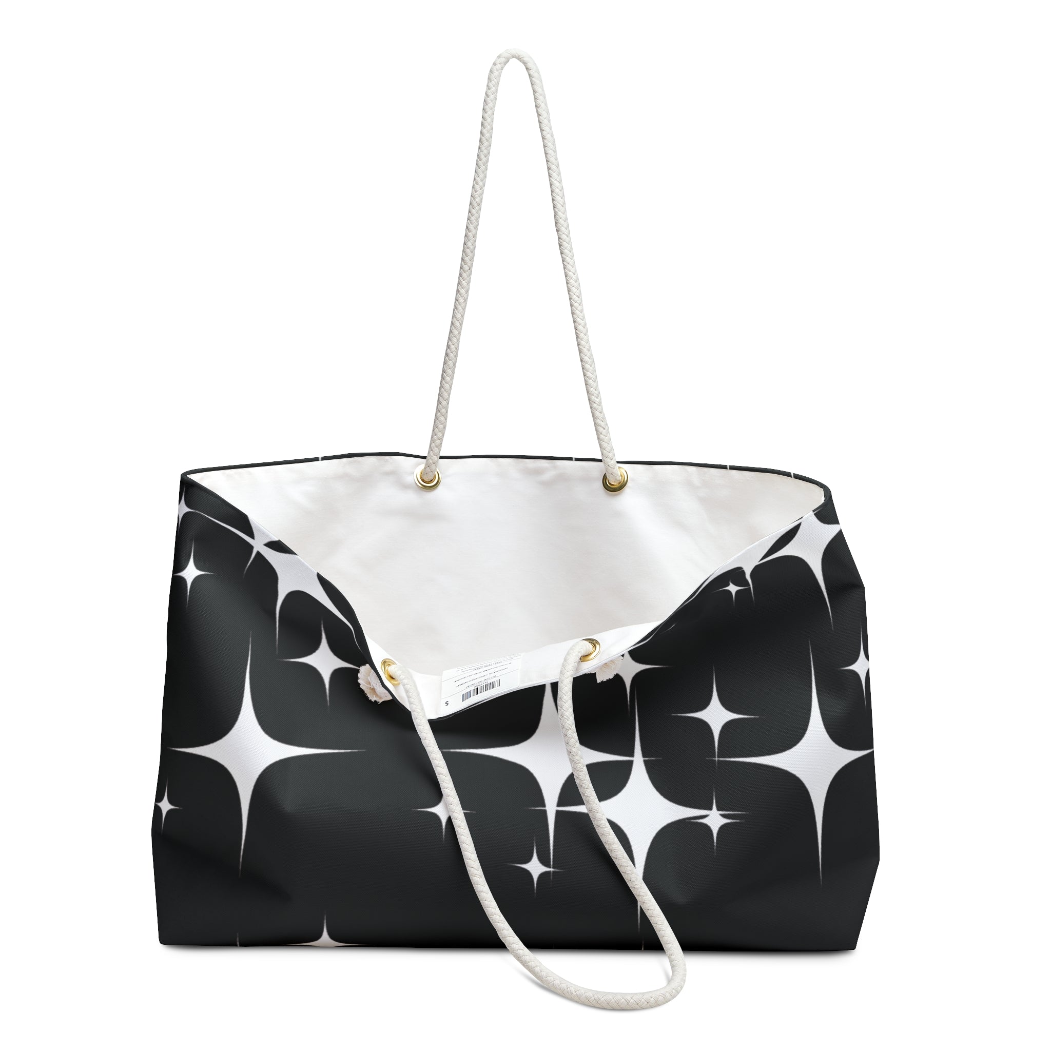 Monochrome Weekender Bag