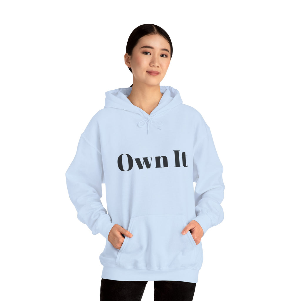 Own It Confident Woman Unisex Heavy Blend™ Hooded Sweatshirt