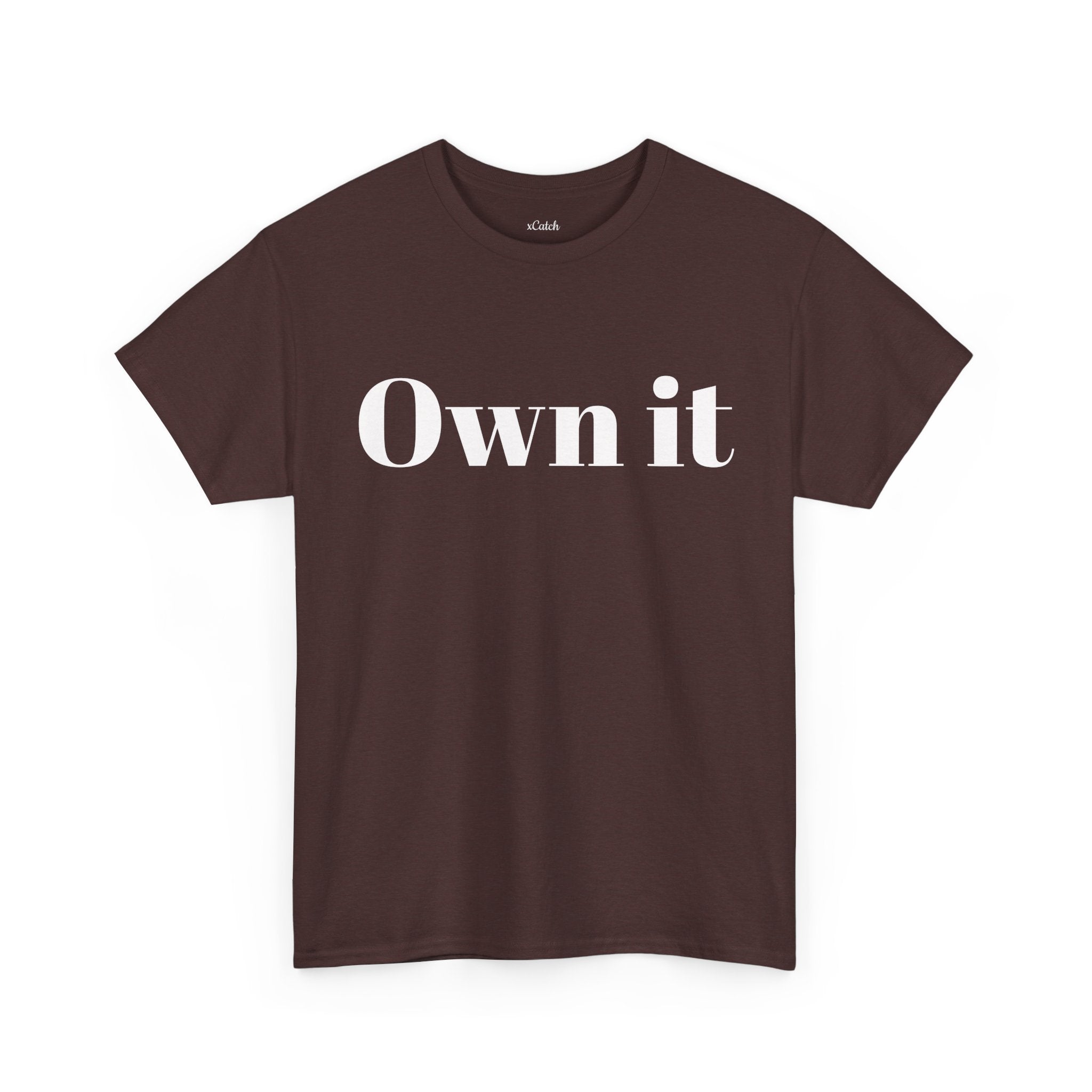 Own it Women Unisex Heavy Cotton Tee T shirt