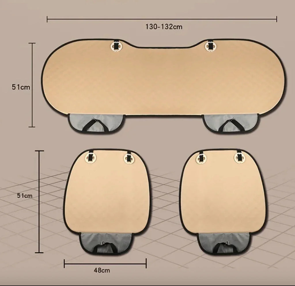 Universal Linen Car Seat Cushion