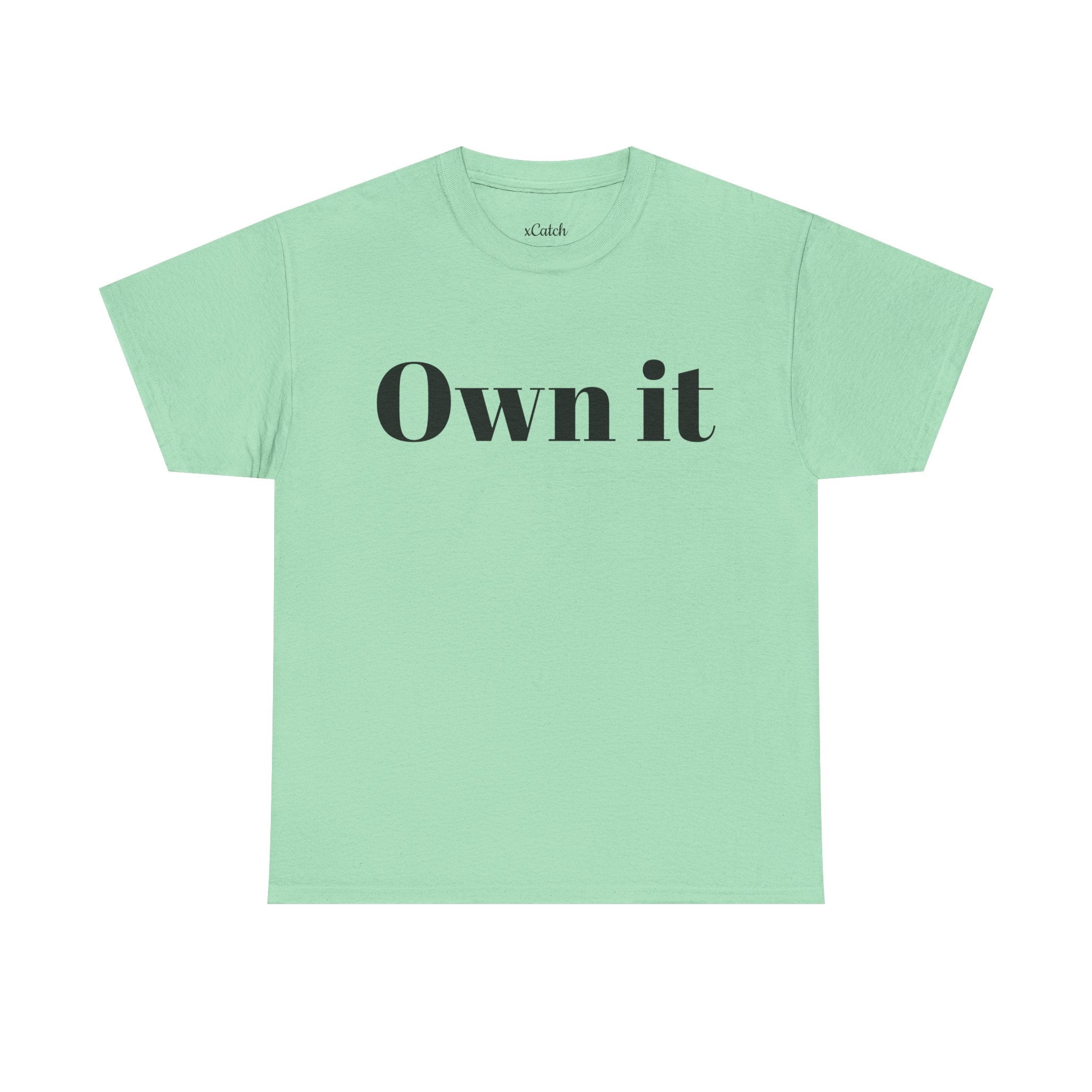 Own it 'Confident Woman' Unisex Heavy Cotton Tee T shirt