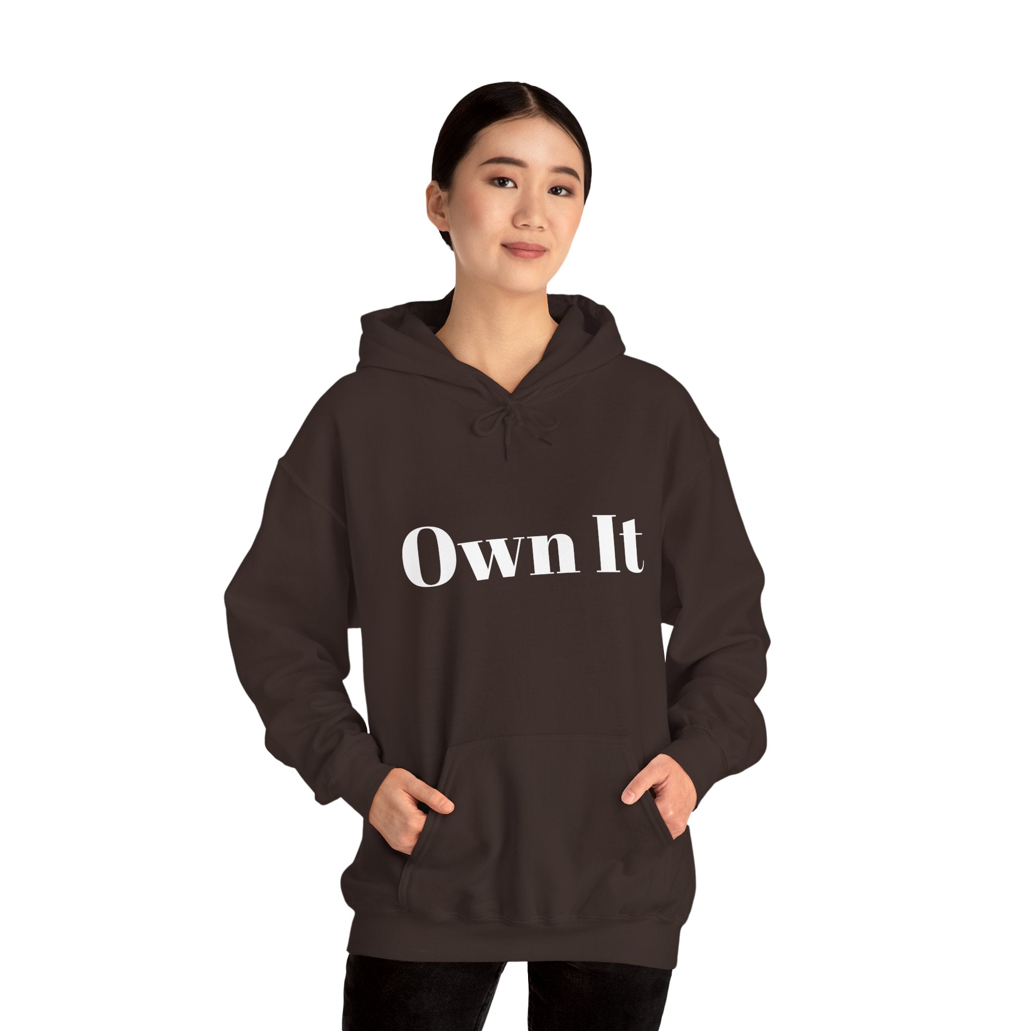 Own It Confident Woman Unisex Heavy Blend™ Hooded Sweatshirt