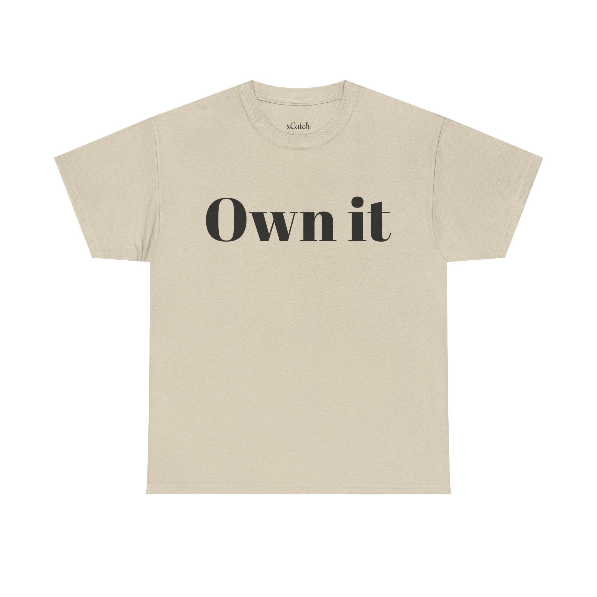 Own it 'Confident Woman' Unisex Heavy Cotton Tee T shirt