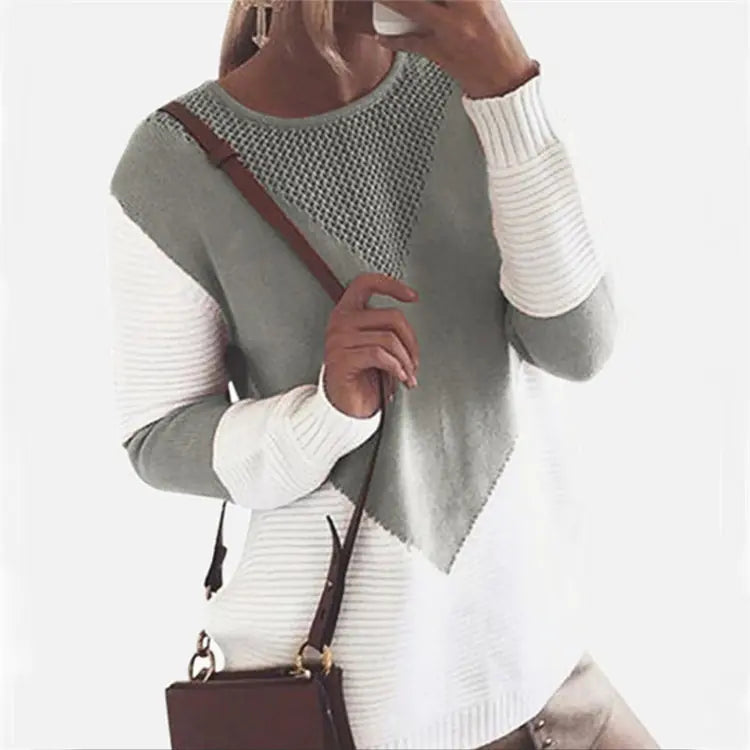 2019 Women's Fall Winter Stylish Loose Knit Sweater