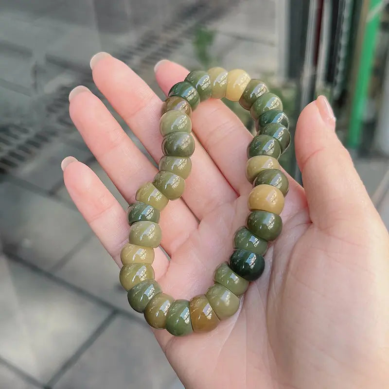Natural Bodhi Root Finger Play Bracelet for Soft Touch