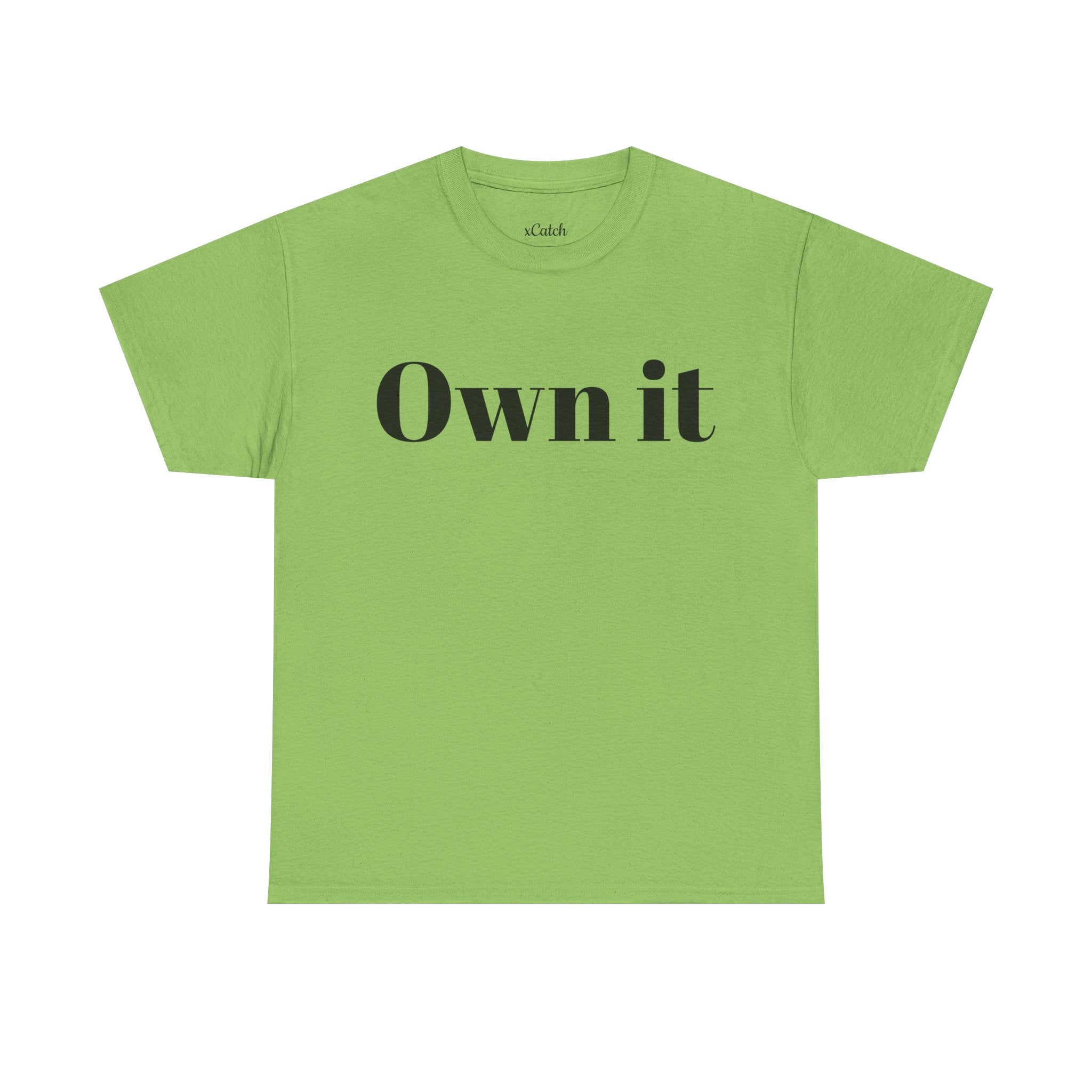 Own it 'Confident Woman' Unisex Heavy Cotton Tee T shirt