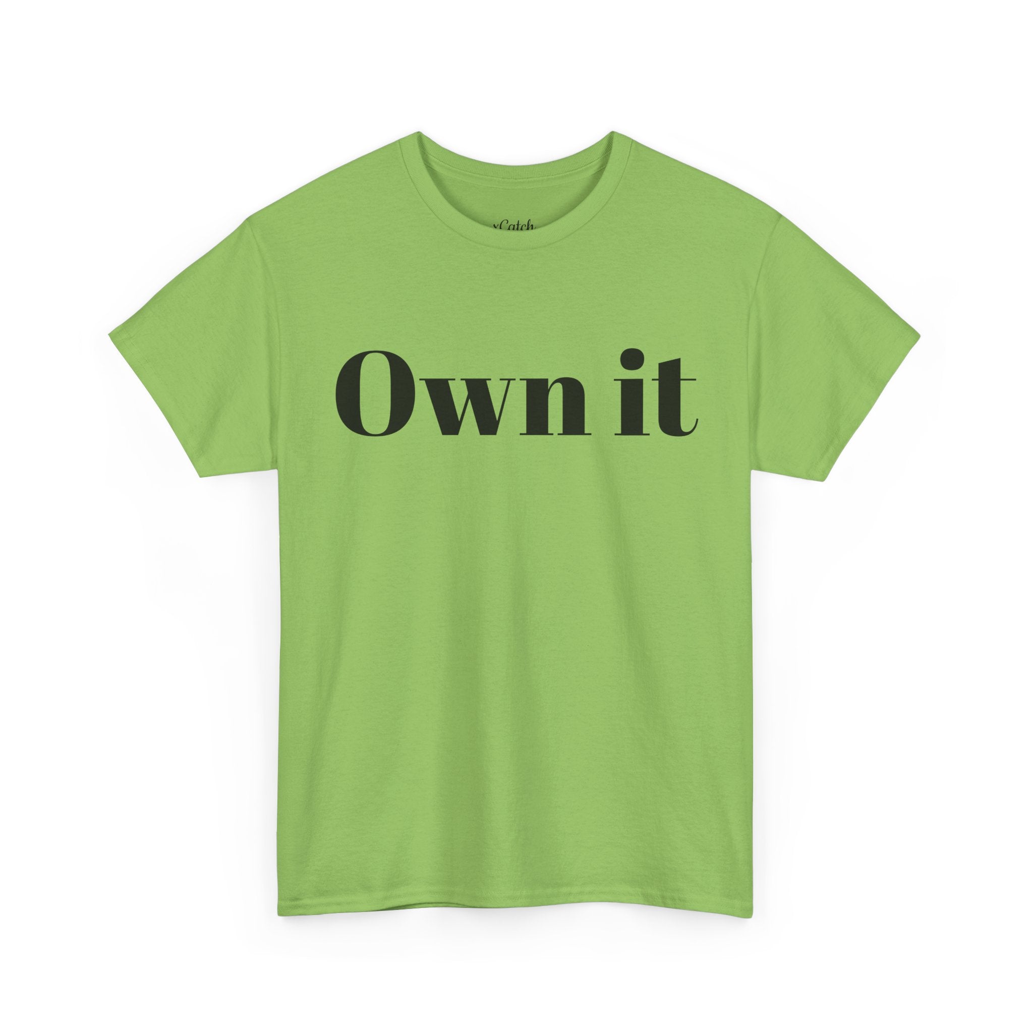 Own it 'Confident Woman' Unisex Heavy Cotton Tee T shirt
