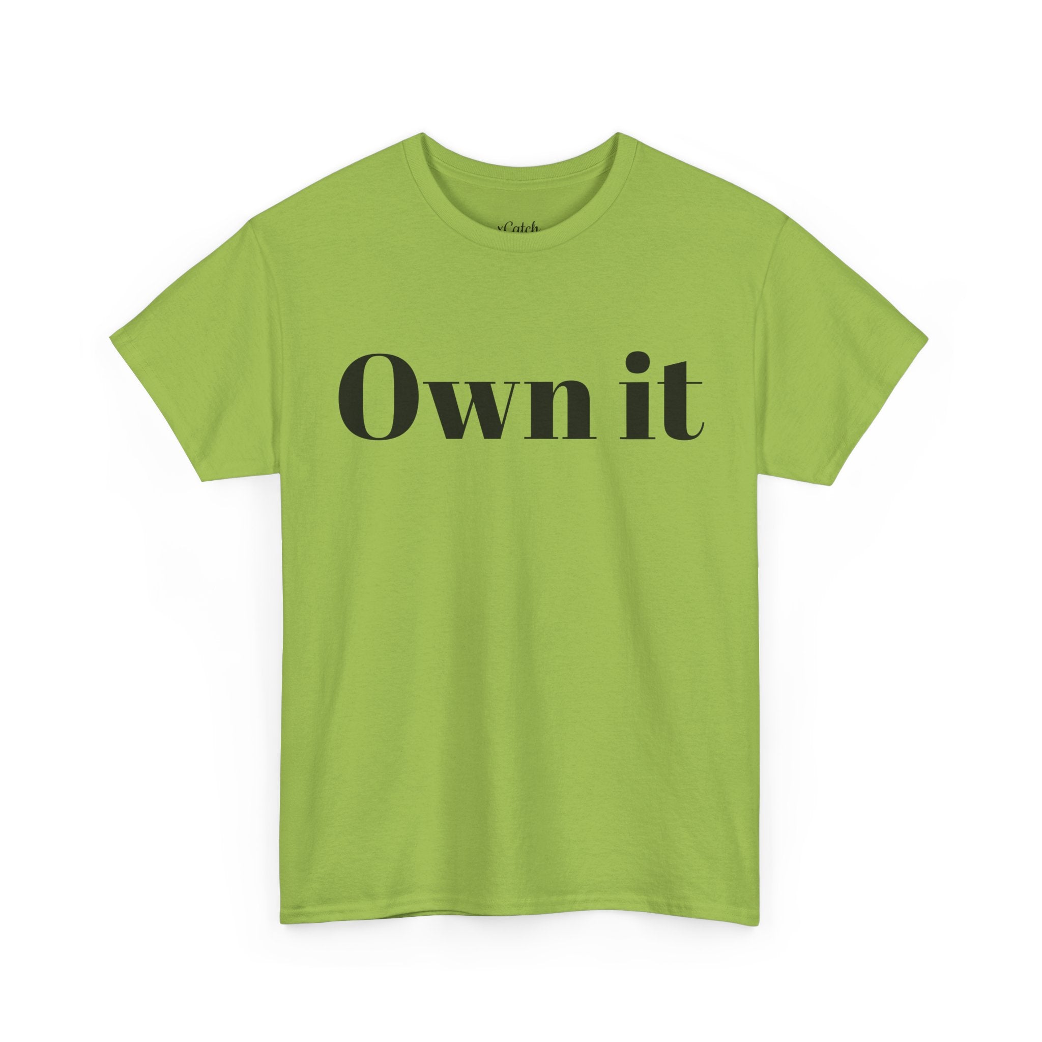 Own it 'Confident Woman' Unisex Heavy Cotton Tee T shirt
