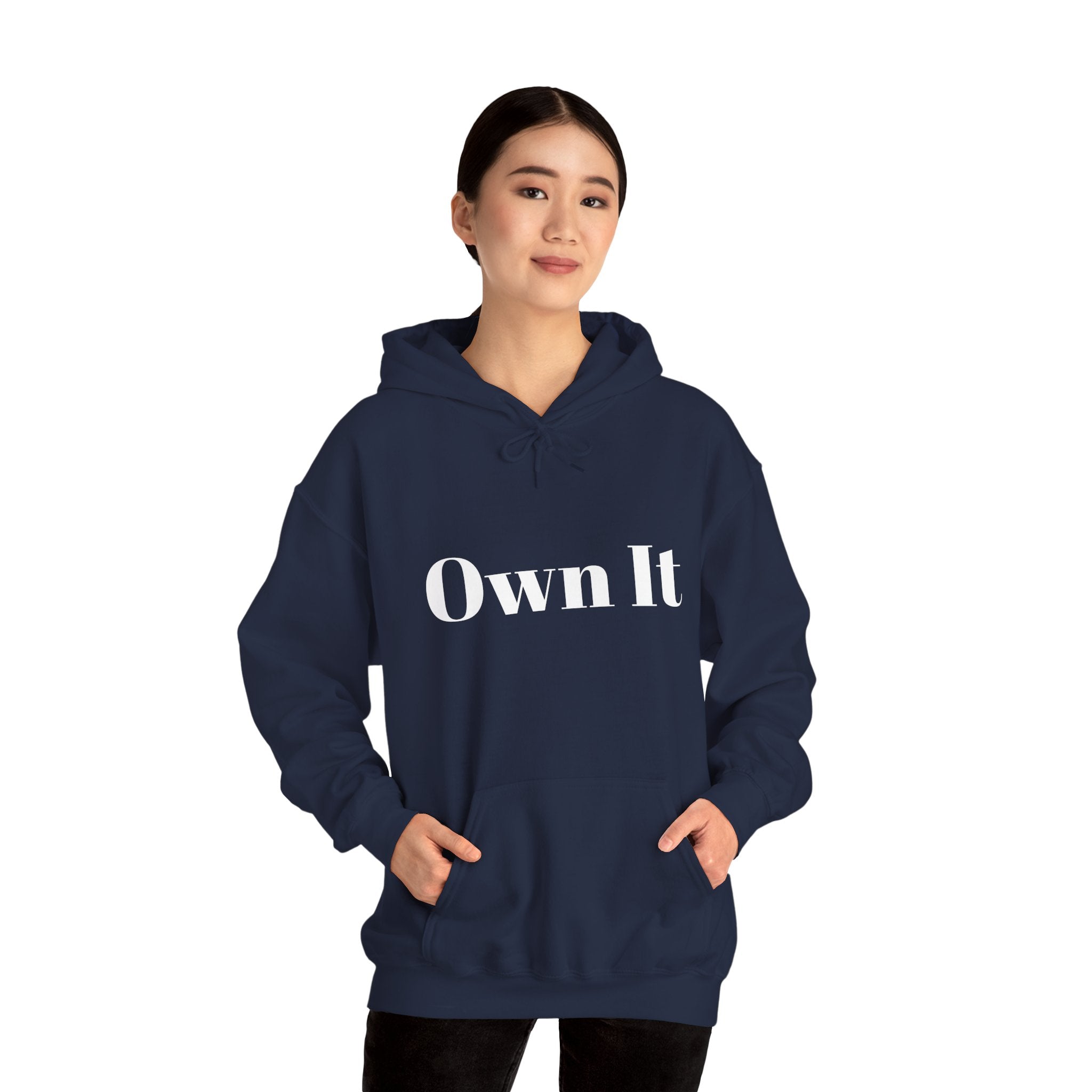 Own It Confident Woman Unisex Heavy Blend™ Hooded Sweatshirt