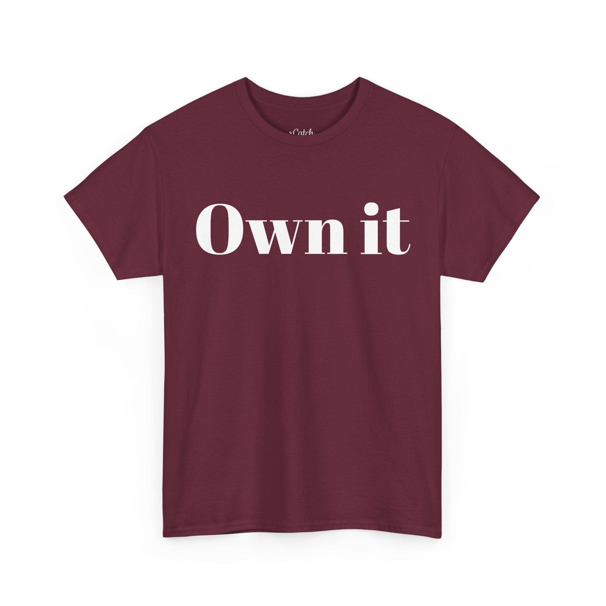 Own it 'Confident Woman' Unisex Heavy Cotton Tee T shirt