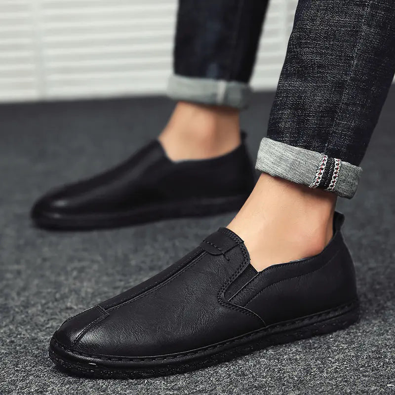 Stylish Spring Men's Slip-On Loafers for Casual Wear