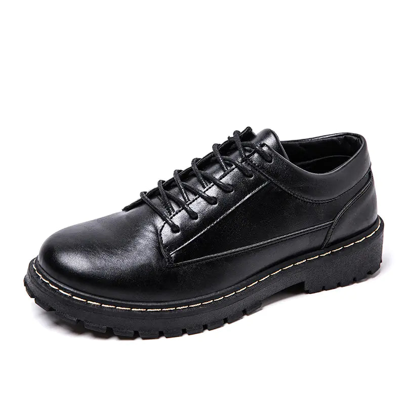 Bright Leather Casual Shoes for Men