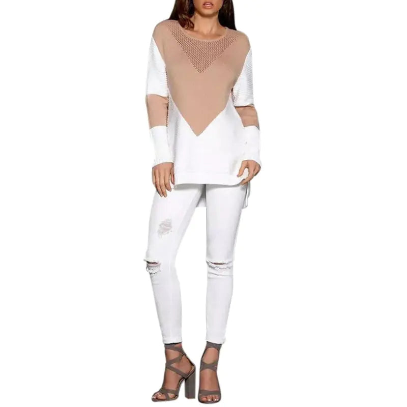 2019 Women's Fall Winter Stylish Loose Knit Sweater