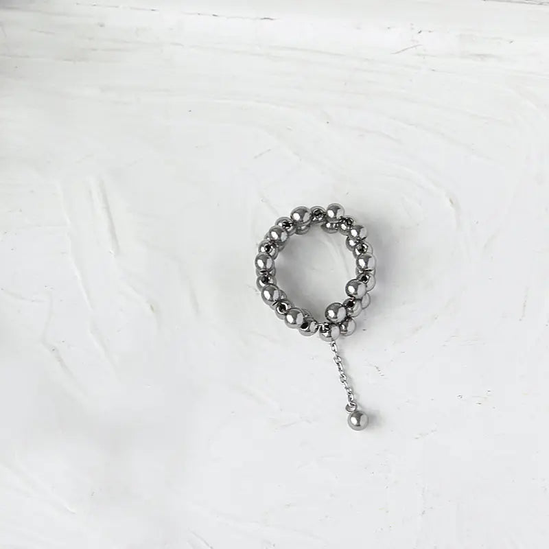 French Retro Multi-Layer Round Beads Bracelet for Women