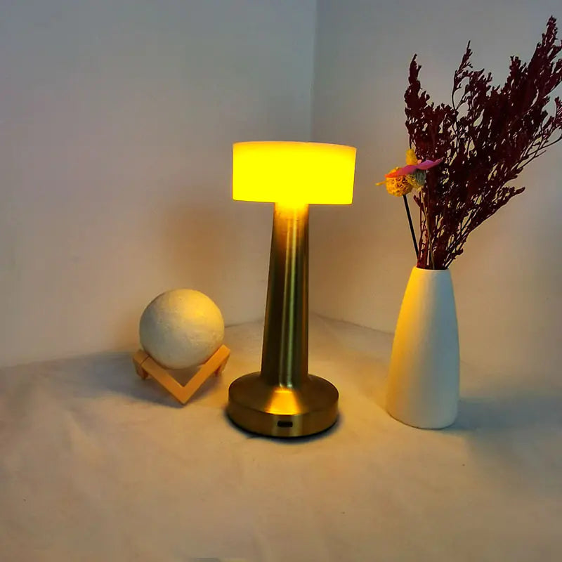 Nordic Minimalist LED Touch Table Lamp for Bedroom