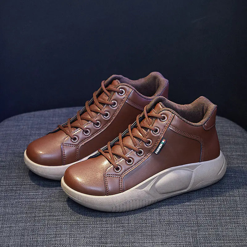 Women's High-Top White Sports Shoes for All Occasions