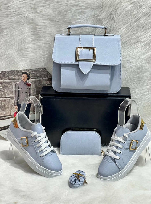 Crossbody Bag Shoes Matching Set