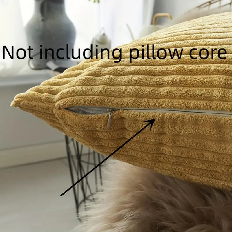 Modern Solid Color Velvet Pillowcase for Home Decor 11.8x19.7 inches