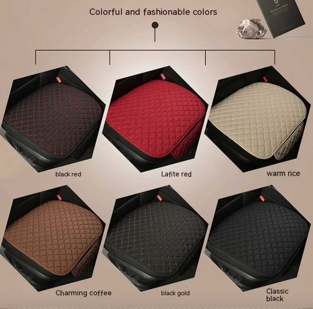 Universal Linen Car Seat Cushion