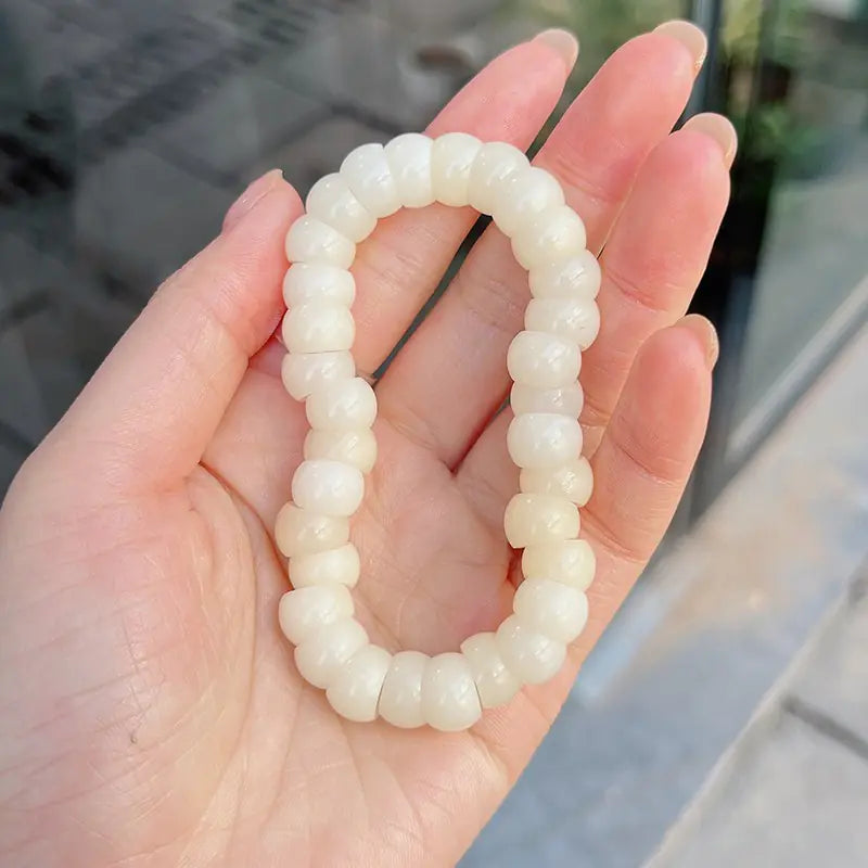 Natural Bodhi Root Finger Play Bracelet for Soft Touch