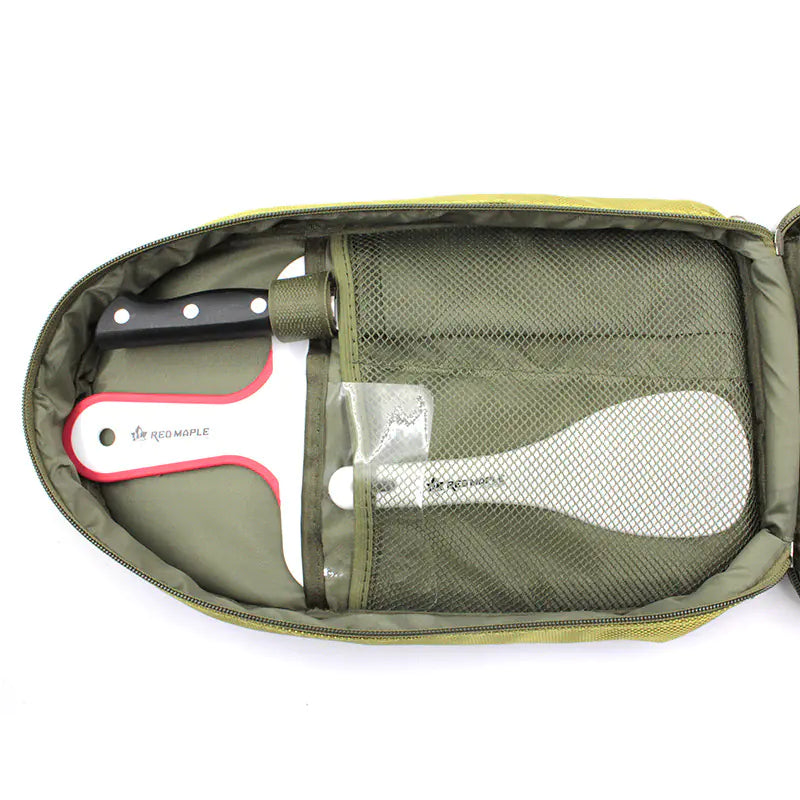 Outdoor Camping Cookware Set with BBQ Tools