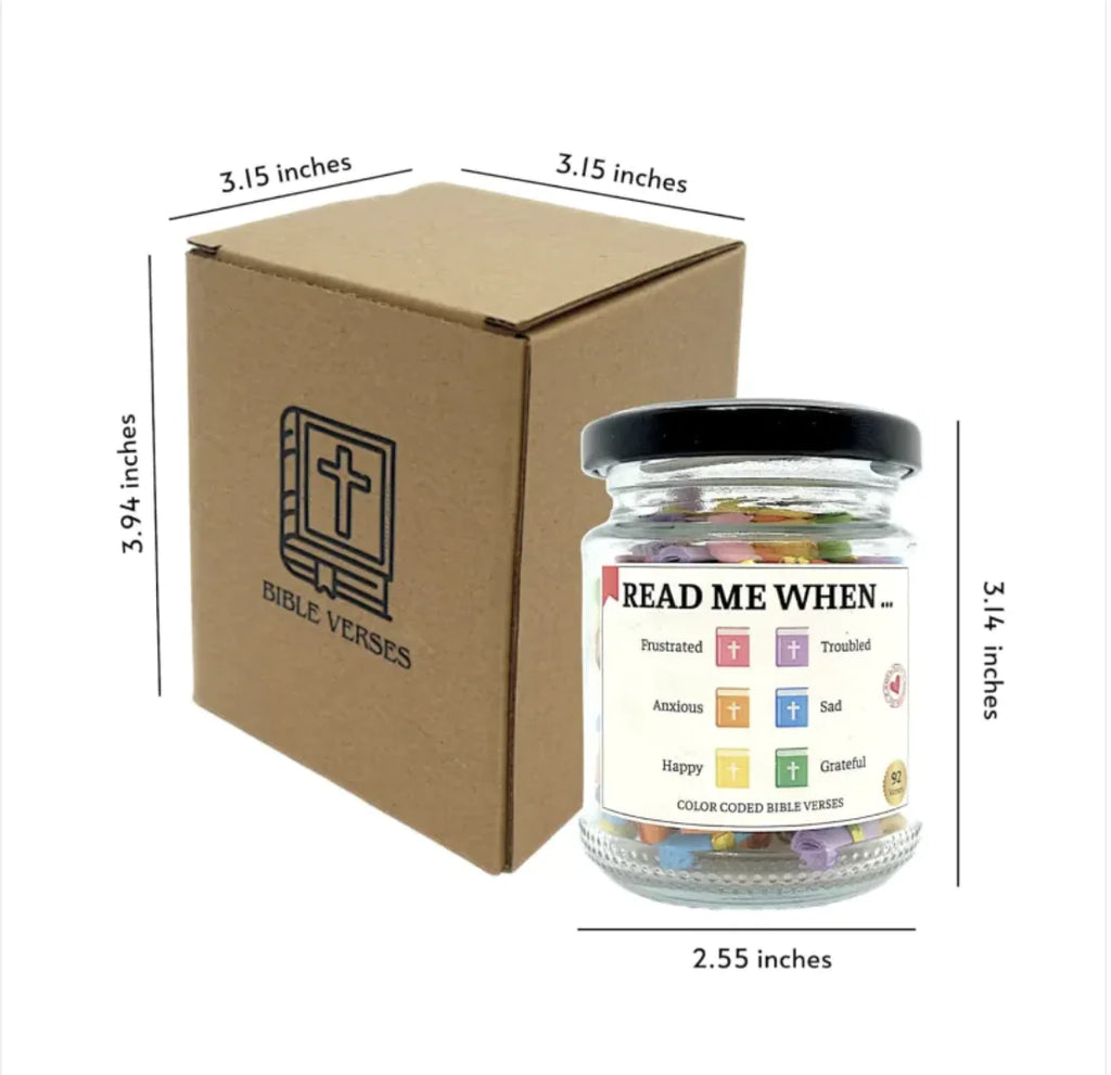 Bible Verses Jar