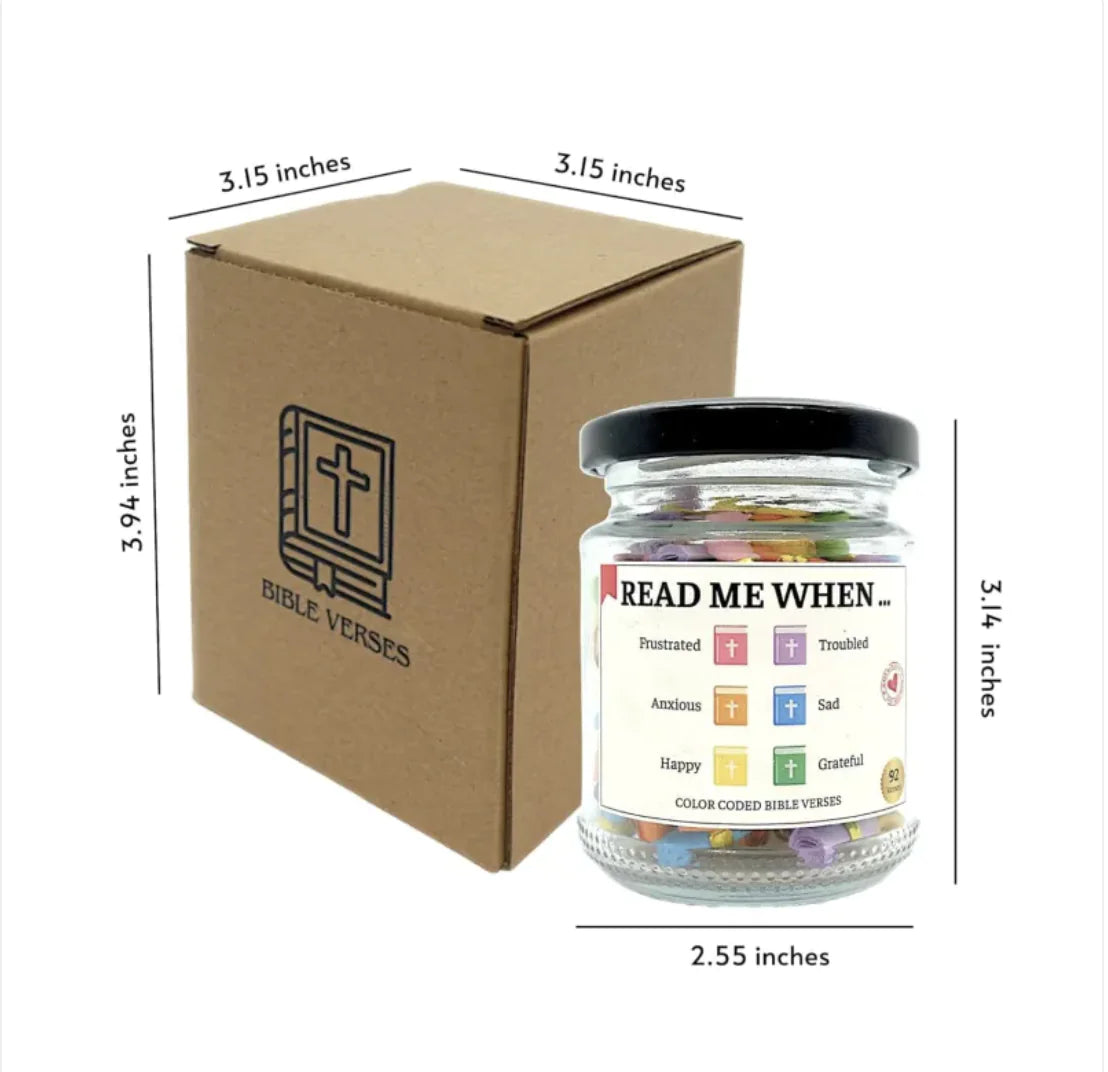 Bible Verses Jar