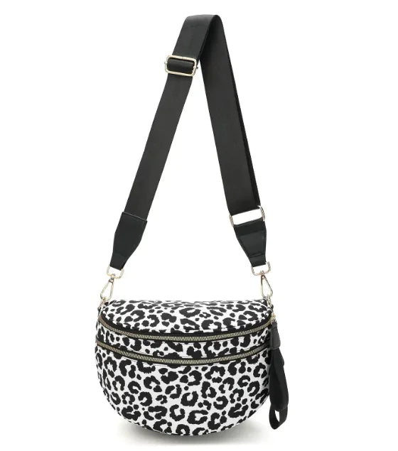 Ladies Oxford Cloth Large Capacity Fashion Crossbody Bag (Assorted Colors, 30x21x7 cm)