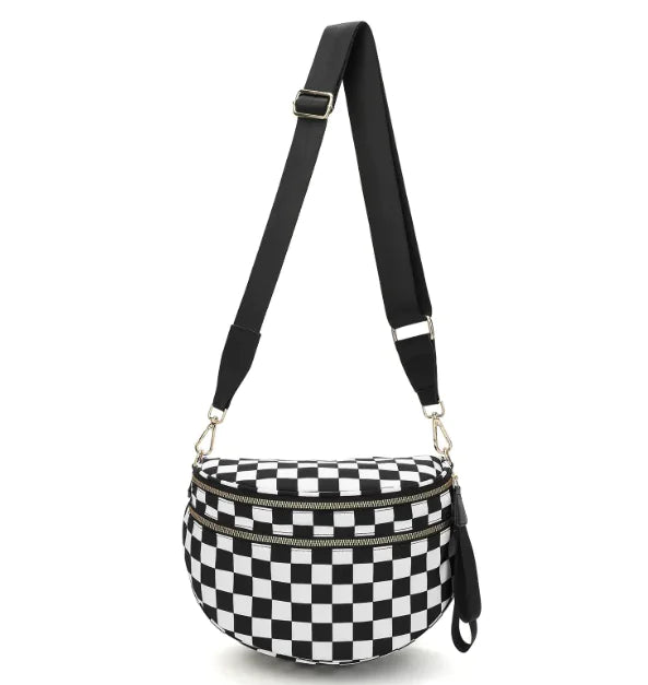 Ladies Oxford Cloth Large Capacity Fashion Crossbody Bag (Assorted Colors, 30x21x7 cm)