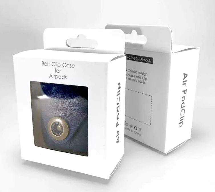 Leather Case for AirPods - Shockproof Bluetooth Cover