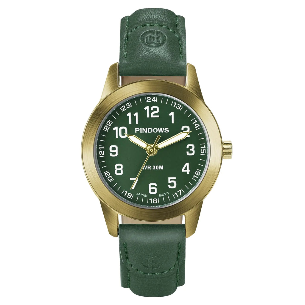 PINDOWS Watches for Women Classic Business Analog Quartz Small Ladies Watches 3ATM Waterproof Fashion Dress Watch with Easy-to-Read Luminous Dial