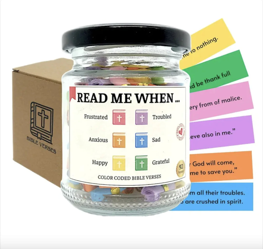 Bible Verses Jar