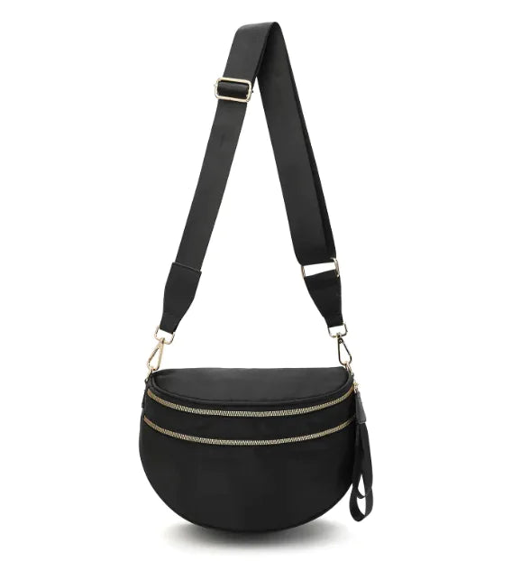 Ladies Oxford Cloth Large Capacity Fashion Crossbody Bag (Assorted Colors, 30x21x7 cm)