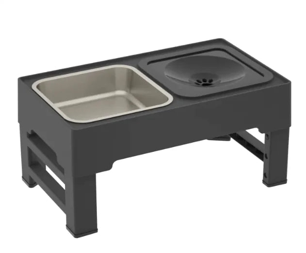 Adjustable Height Dog Feeding Bowls