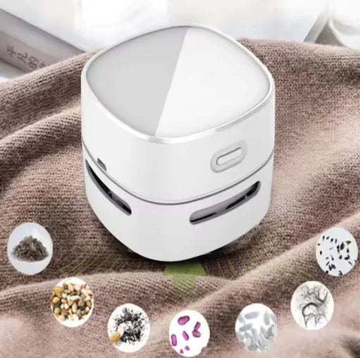 Portable Wireless Handheld Vacuum Cleaner – Mini Desktop Dust Remover