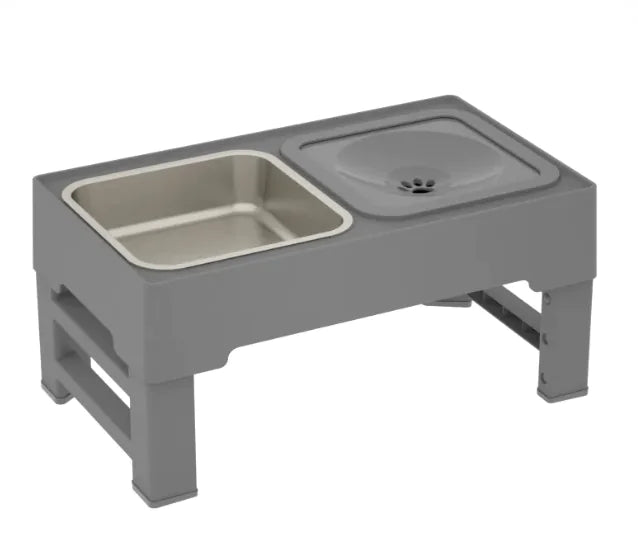 Adjustable Height Dog Feeding Bowls