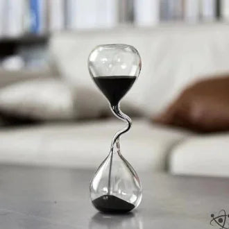 Irregular Hourglass Glass Timer Craft Gift (One Piece)