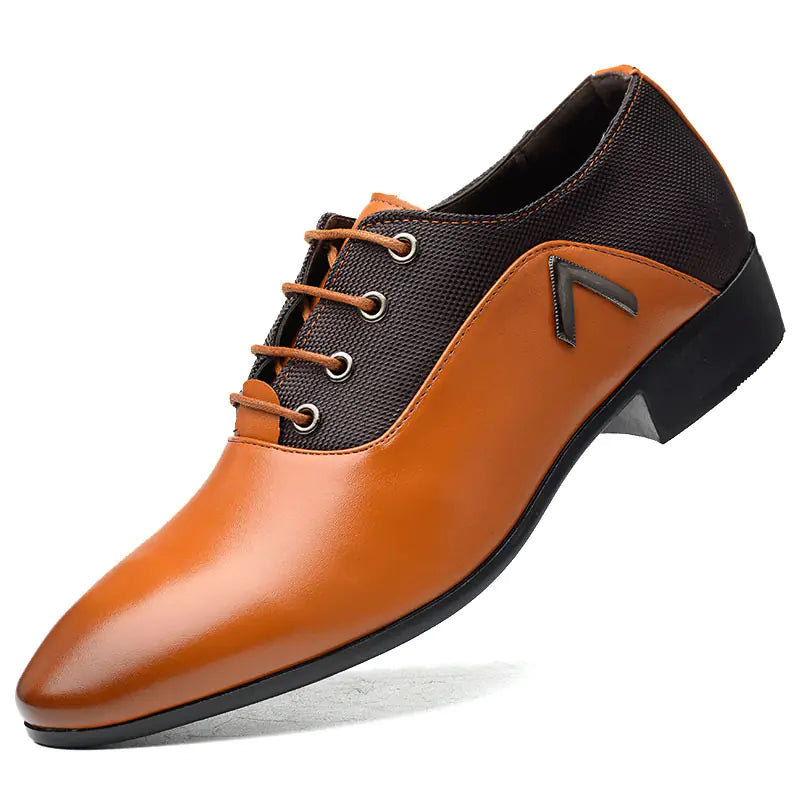 Men's Leather Shoes for Business Suit Wear