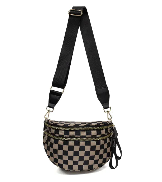 Ladies Oxford Cloth Large Capacity Fashion Crossbody Bag (Assorted Colors, 30x21x7 cm)