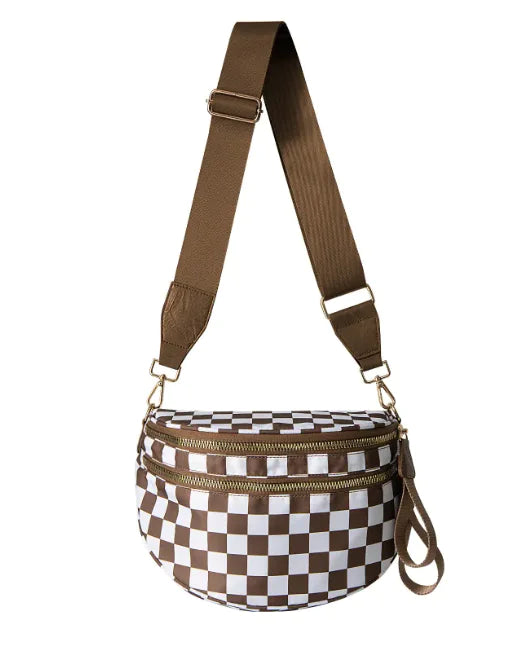 Ladies Oxford Cloth Large Capacity Fashion Crossbody Bag (Assorted Colors, 30x21x7 cm)