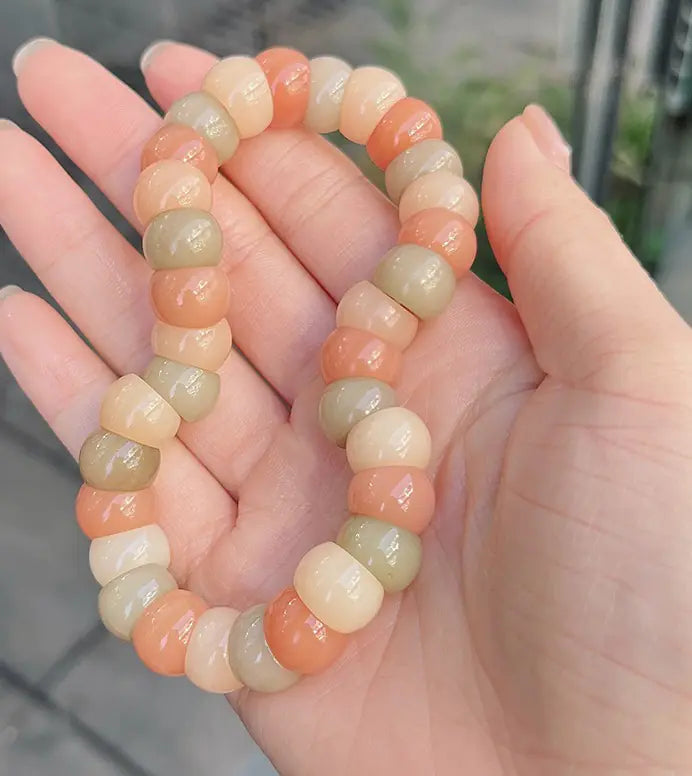 Natural Bodhi Root Finger Play Bracelet for Soft Touch