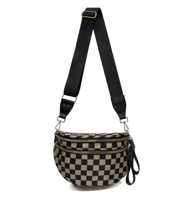 Ladies Oxford Cloth Large Capacity Fashion Crossbody Bag (Assorted Colors, 30x21x7 cm)